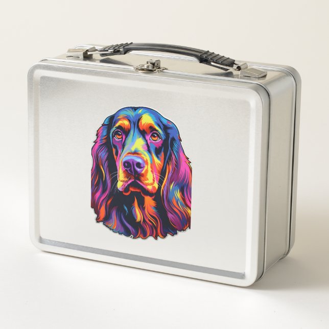 Gordon Setter Neon Design (Anverso)