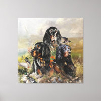 Gordon Setters , Pasión por las Aves , Arte