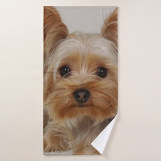 Gorgeo Yorkshire Terrier (Toalla de baño)
