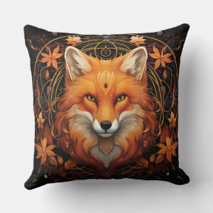 Gorgeous Boho Fox acento almohada