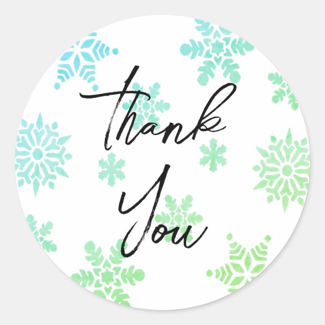 Gorgoge gold gracias pegatinas (Anverso)