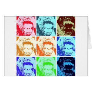 Gorila de arte pop