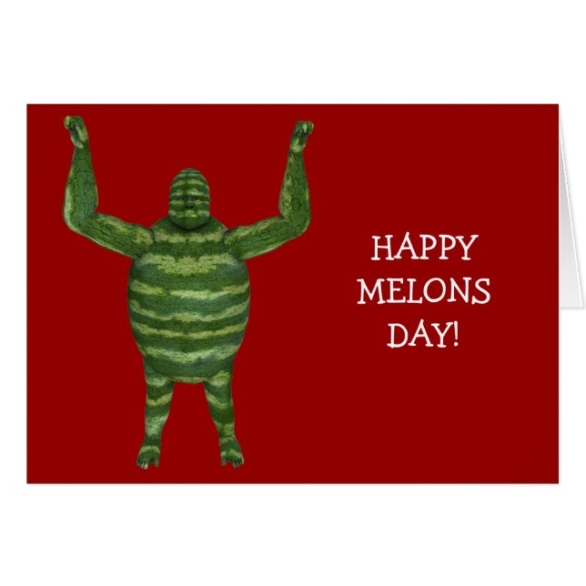 Gorila del Día Nacional de la sandía (Anverso (Horizontal))