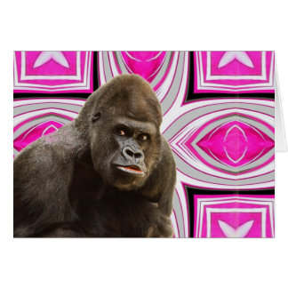 Gorila delgada rosada