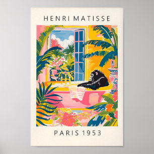 Gorila En Bañera Poster Rosa, Decoración Dopamina,