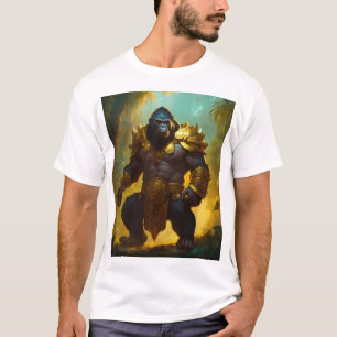 Gorila majestuoso: el rey de la camiseta de la jun