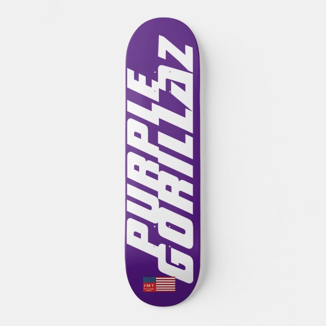GORILAZ PURPURA Patineta (Anverso)