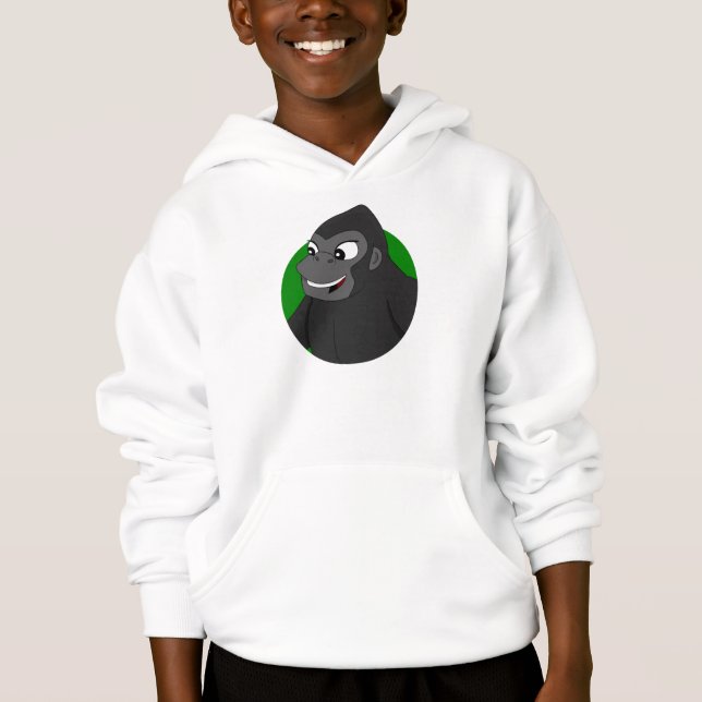 Gorilla Personalizado Hoodie (Anverso)