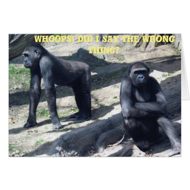 GORILLA SPAT (Anverso (Horizontal))