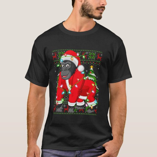 Gorilla Xmas Sweater Style Santa Gorilla Chris (Anverso)