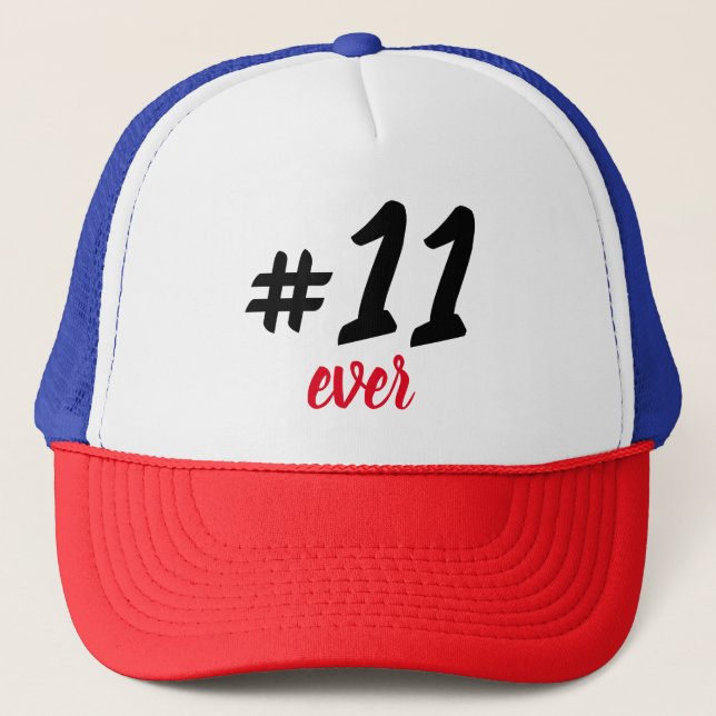 Gorra #11 ever (Anverso)