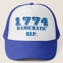 Gorra 1774 del camionero de la república de