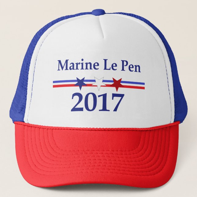 Gorra 2017 de Marine Le Pen (Anverso)