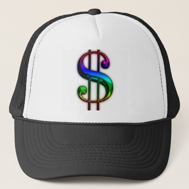 GORRA #3 DEL CAMIONERO DEL RÓTULO DE DÓLAR DEL (Anverso)