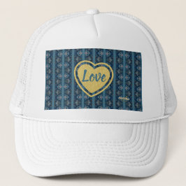 Gorra a rayas azules del poeta Adiela Akoo