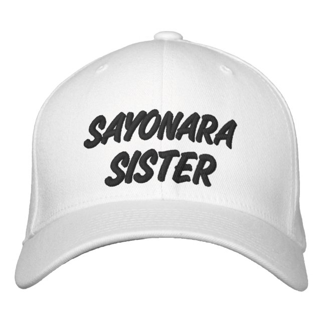 gorra Abierto De La Hermana De Sayonara 2700 (Anverso)