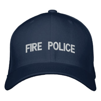 Gorra ABURRIDO POR LA POLICÍA DE INCENDIO