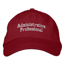 Gorra Administrativo de Administración Impresa de