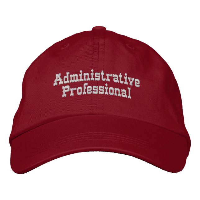 Gorra Administrativo de Administración Impresa de  (Anverso)