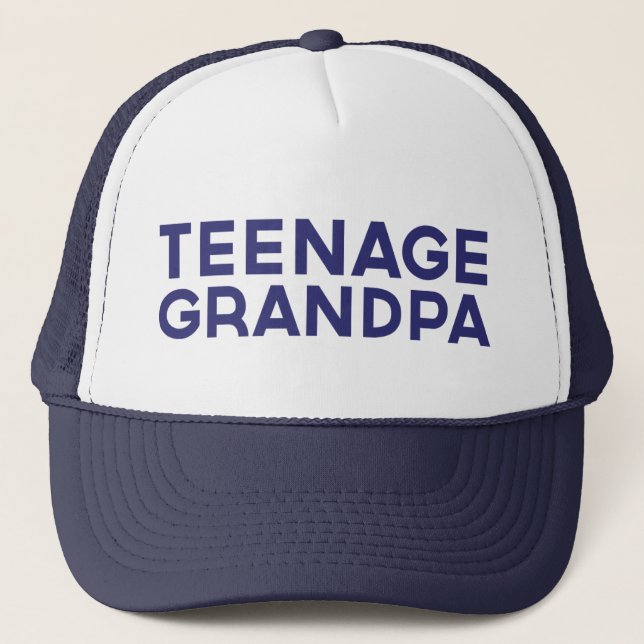Gorra ADOLESCENTE del camionero del lema de la (Anverso)