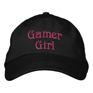 Gorra Ajustable Bordada para Chica Gamer