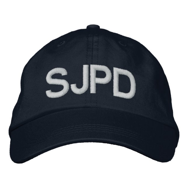 Gorra ajustable de la policía de San José (Anverso)