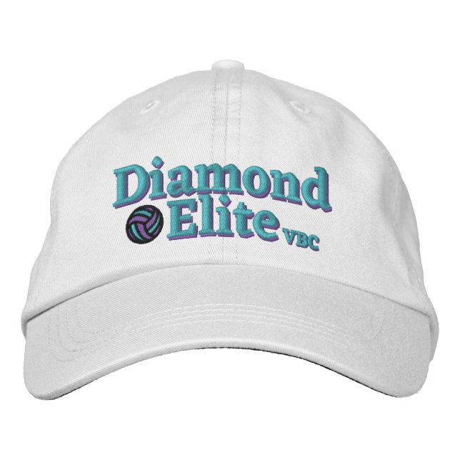 Gorra ajustable Diamond Elite vbc 3 (Anverso)
