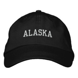 Gorra ajustable para el barrido de Alaska negro