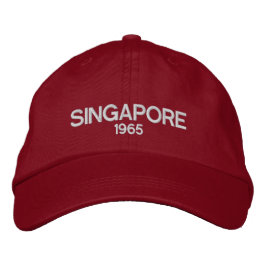Gorra ajustable para el embargo de Singapur
