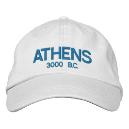 Gorra ajustable personalizado de Atenas Grecia