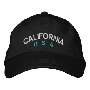 Gorra ajustable personalizado de California USA