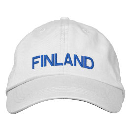 Gorra ajustable personalizado de Finlandia*
