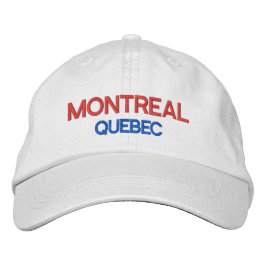 Gorra ajustable personalizado de Montreal Quebec