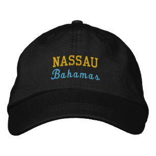 Gorra ajustable personalizado de Nassau, Bahamas