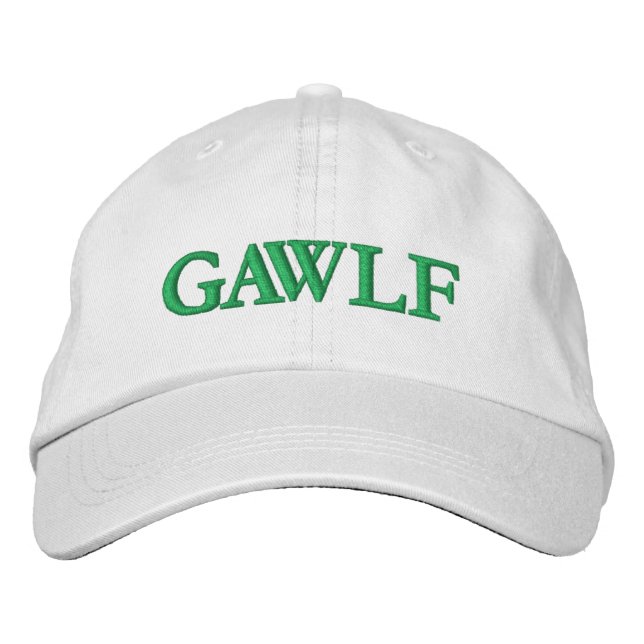Gorra ajustable personalizado - GAWLF (Anverso)