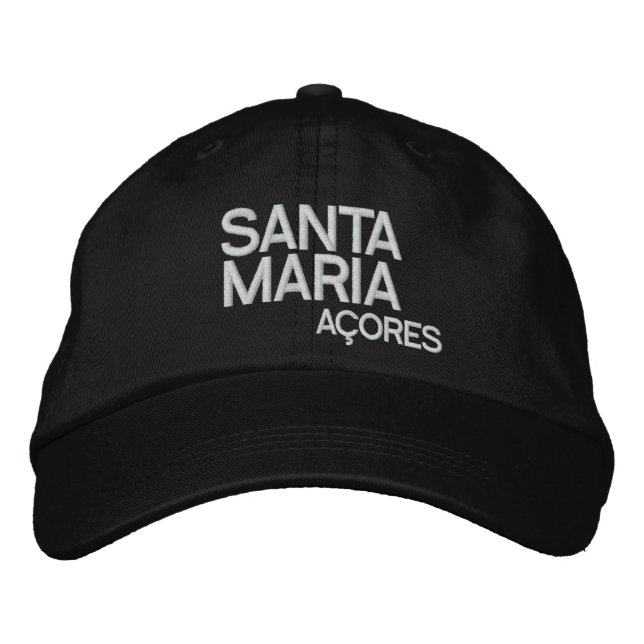 Gorra ajustable Santa Maria Azores (Anverso)