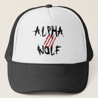 Gorra alfa del camionero de la garra del lobo