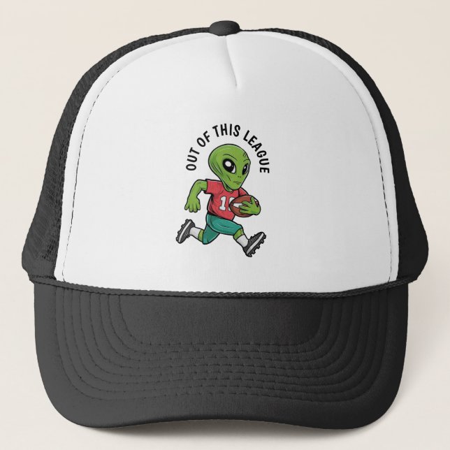 Gorra Alien del futbolista (Anverso)