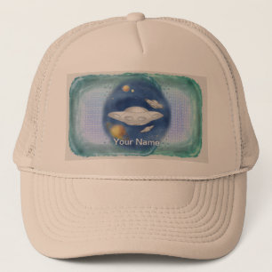 Gorra Alien Gray Spaceship