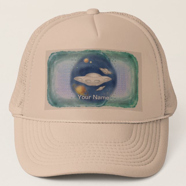 Gorra Alien Gray Spaceship (Anverso)