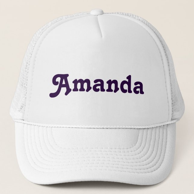 Gorra Amanda (Anverso)
