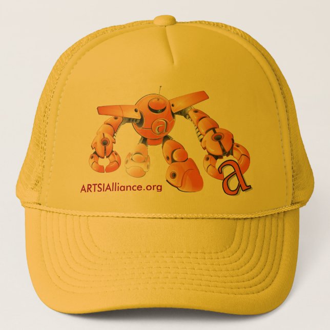Gorra amarillo de ARTSI (Anverso)