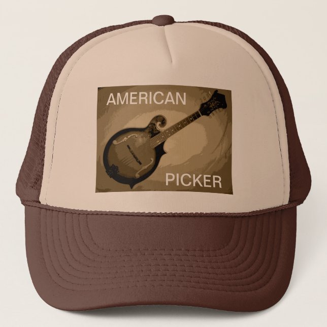 GORRA AMERICANO del CAMIONERO del RECOGEDOR (Anverso)