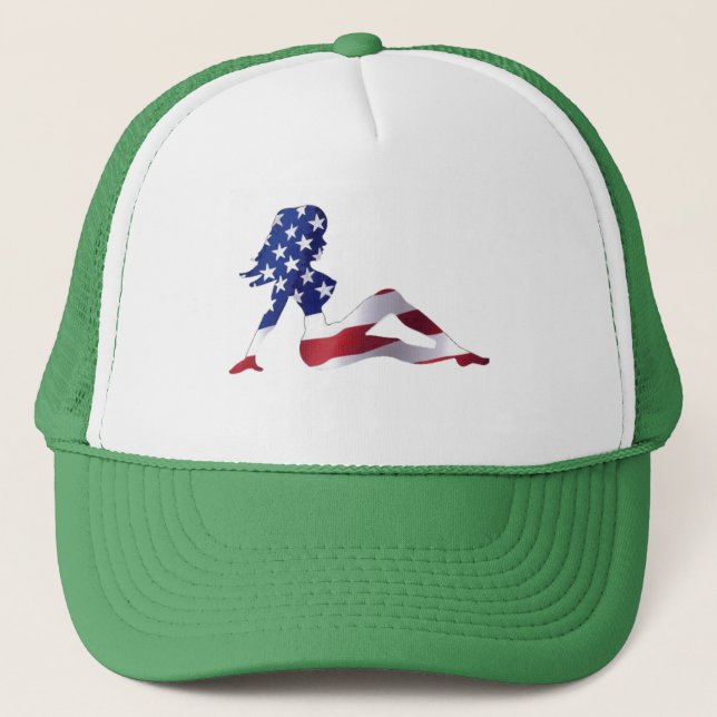Gorra americano del chica (Anverso)