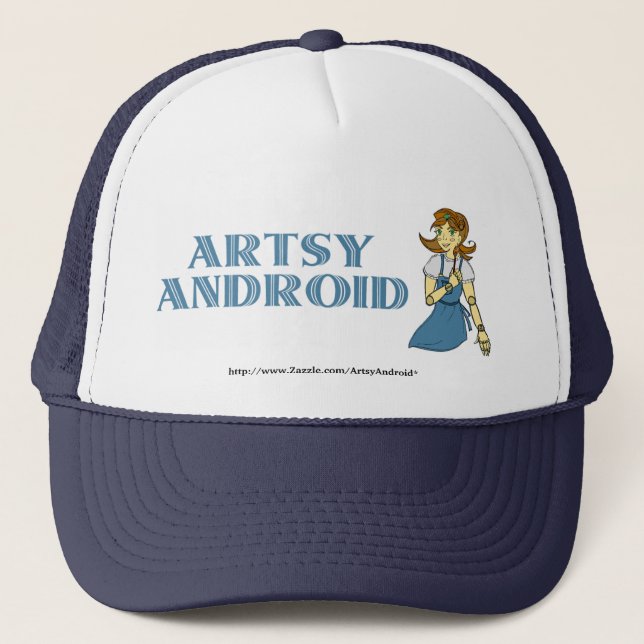 Gorra androide artsy (Anverso)