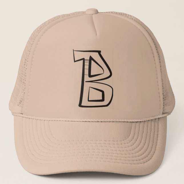 Gorra angular de la mayúscula "B" de la burbuja de (Anverso)