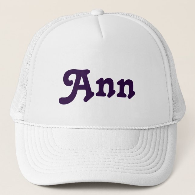 Gorra Ann (Anverso)