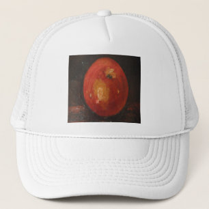 Gorra Ann Hayes pintando Apple