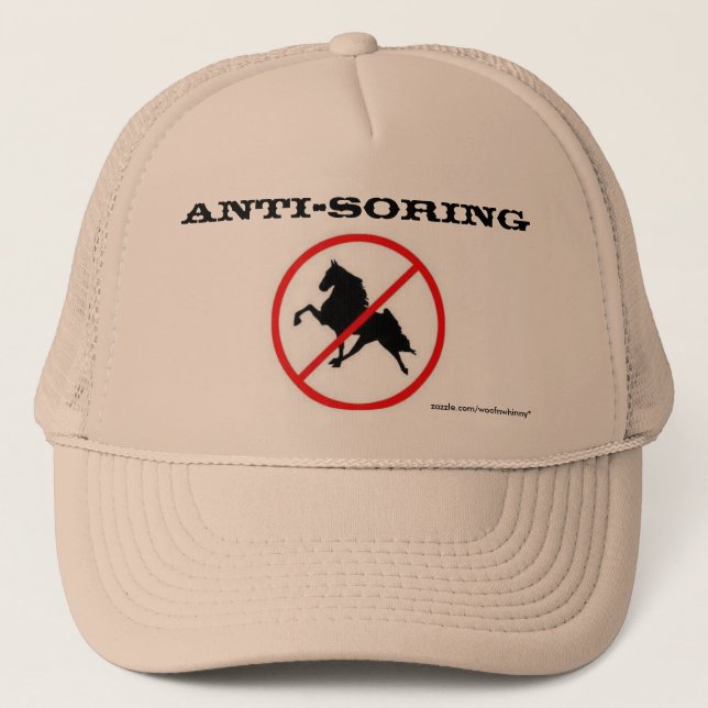 Gorra anti-amarre con símbolo de prohibición (Anverso)