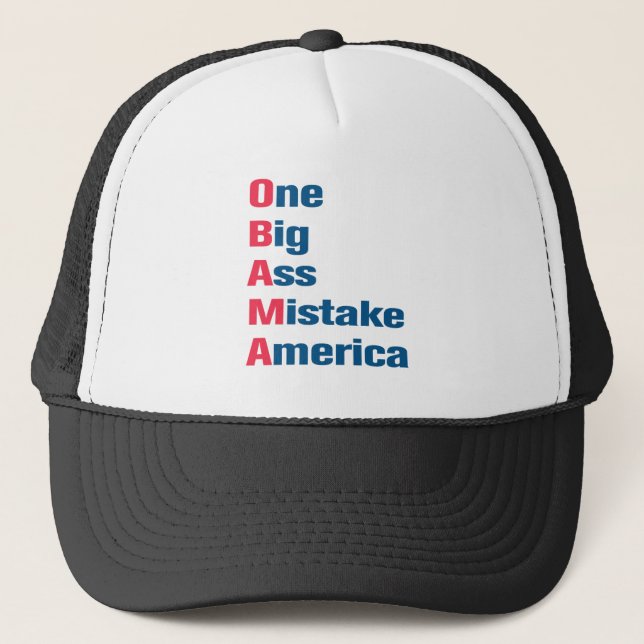 Gorra anti de Obama (Anverso)